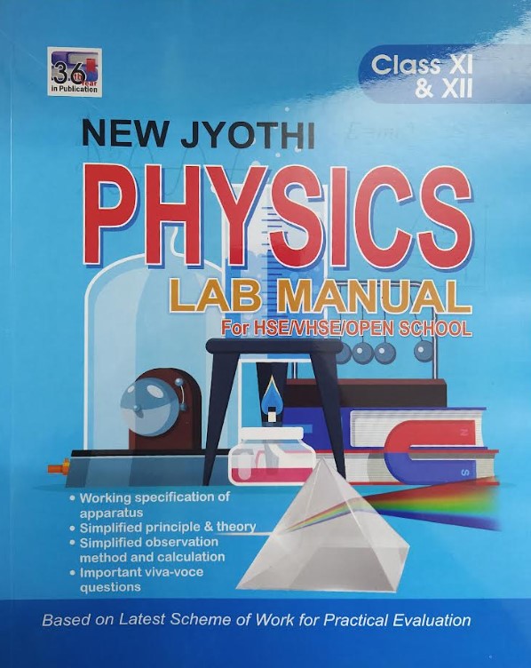 NEW JYOTHI PHYSICS LAB MANUAL | CLASS XI & XII